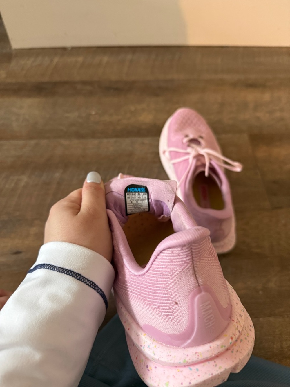 Hoka Pink Women's Sneakers - Picture 2 of 5